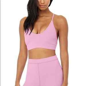 Alo Yoga NWT Ribbed Blissful Bra
